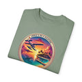 Josies On A Vacation Far Away Graphic Unisex Garment-Dyed T-shirt