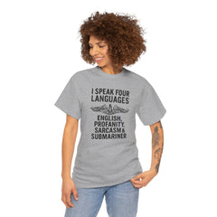 Funny United States Submarine Multilingual T-Shirt