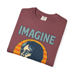 John Lennon Imagine T-Shirt, Vintage Graphic Tee, Music Lover Gift, Unisex Casual Wear, Retro Art Shirt