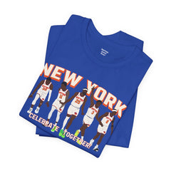 New York Basketball Celebrate Together  Tee - Unisex Jersey Short Sleeve T-Shirt