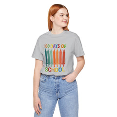 100 Days of School Pencil Tee