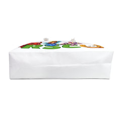 Russell Sage College Mascots Themed Weekender Bag - Red Devil, Blue Angel, Purple Cow, Golden Horseshoe