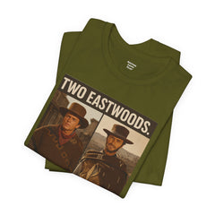 Vintage Western T-Shirt - Two Eastwoods - No Flux Capacitor Required