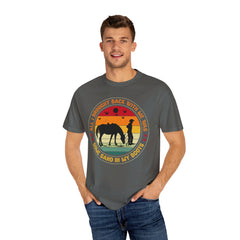 Retro Sand In My Boots Cowboy Rodeo - Graphic Comfort Colors Tee Shirt
