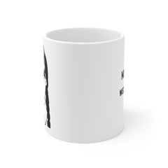 Wednesday Addams - Ceramic Mugs (11oz\15oz\20oz) | Pop Culture | Addams Family | Fan Gift | Gift For Her | Gothic Style Mug | Creepy Comedy