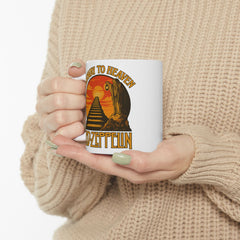 Vintage-Inspired Ceramic Mug for Coffee Lovers, Get The Led Out, Retro Classic Rock Mug