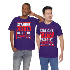 Straight Outta Phlebotomy School Graphic Tee