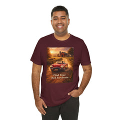 Find Your Red Barchetta Vintage Car T-Shirt