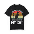 Workout & Cat Lover Unisex T-Shirt - I Just Want to Workout and Hang with My Cat