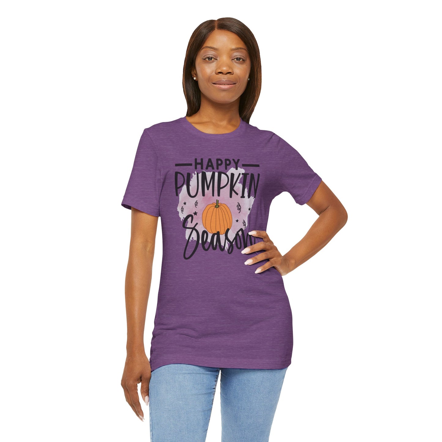 HAPPY PUMPKIN SEASON - Unisex Jersey Short Sleeve Tee