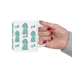 Poodle Ceramic Mug, (11oz, 15oz)