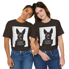 K9 Mugshot Personalized with your Dog T-Shirt