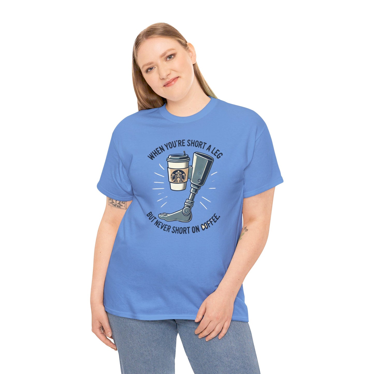 Aputee Coffee Humor - Unisex Heavy Cotton Tee