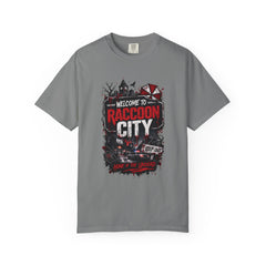 Raccoon City Graphic T-Shirt — "Welcome to Raccoon City" Horror Gamer Tee