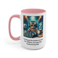 Friday Cat Quote Graphic Mug, 11 oz, 15 oz