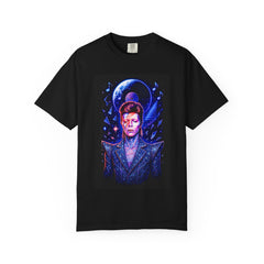 Cosmic Bowie Garment Dyed Unisex T-Shirt