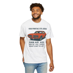 Retro Pontiac 1969 GTO Judge - Unisex Comfort Colors Garment Dyed T-Shirt