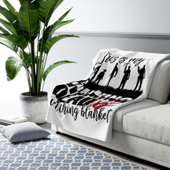 my WALKING DEAD - Sherpa Fleece Blanket | Comfort, Gift For Him, Gift For Her, Fan Gift, Birthday Gift, Cozy Gift, Pop Culture, Zombie Fan