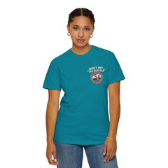 Wyoming Funny Roadtrip T-Shirt — "Three Things You Don’t Do in Wyoming" Adventure Tee
