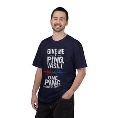Hunt For Red October Give Me A Ping  Vasili Unisex Garment-Dyed T-shirt