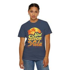 Del Boca Vista Graphic - Unisex Garment-Dyed T-shirt