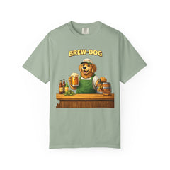 Golden Retriever Brewer Beer T-Shirt — Cute Brew-Dog Graphic Tee