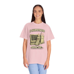 I Survived Dial-Up Vintage Tech T-Shirt