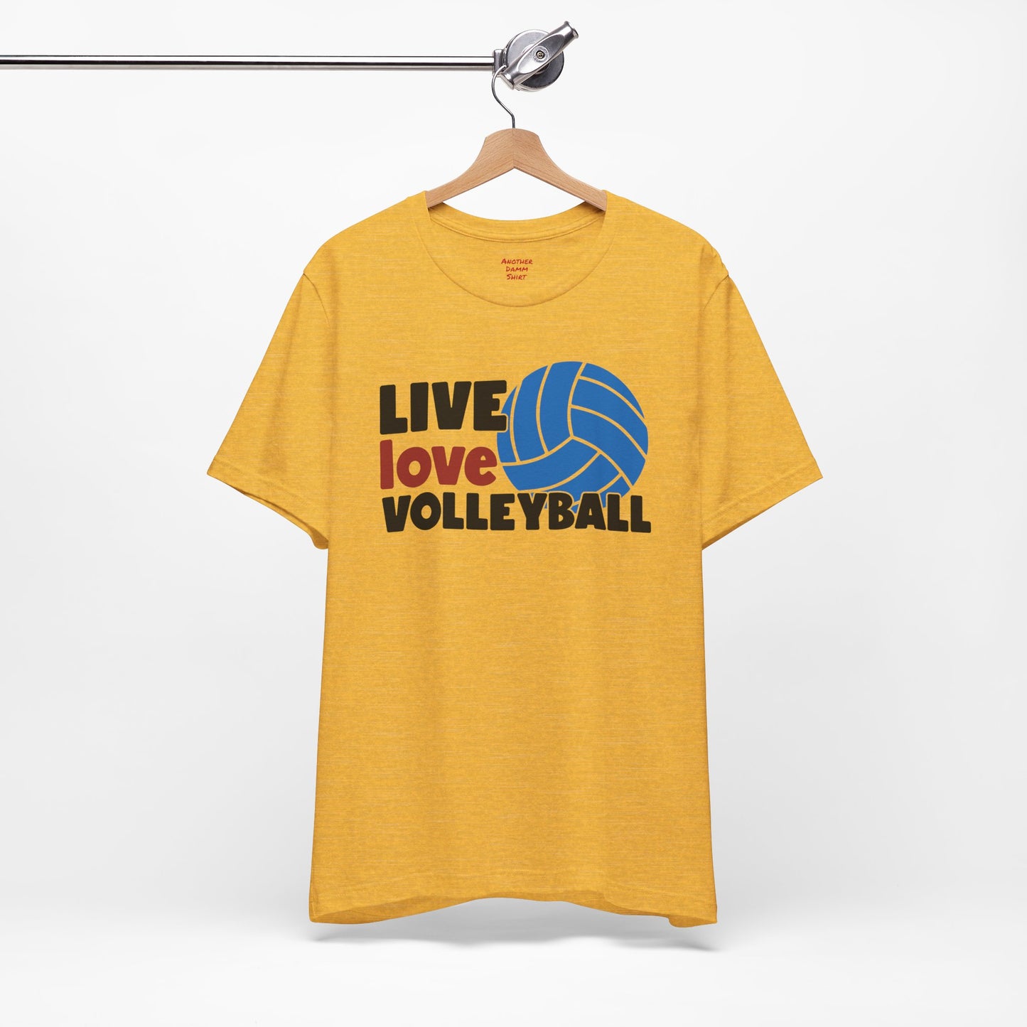 Live Love Volleyball T Shirt,gift for her,gift for him,volleyball gift,sports tee,team shirt,player gift,coach gift,Love Volleyball,Spike it