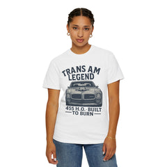 Retro Pontiac 1971 Trans Am High Output -455 Unisex Comfort Colors Garment Dyed T-Shirt