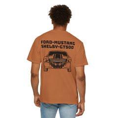 Ford Mustang Shelby GT500 Unisex T-Shirt - Classic Car Enthusiast Comfort Colors Garment Dyed Tee