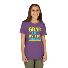 Funny Passover Matzo Balls Quote Youth Short Sleeve Tee