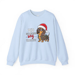 Did Someone SAY Dog Treats? - Unisex Heavy Blend™ Crewneck Sweatshirt
