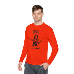 My name is Inigo Montoya. You killed my father. Prepare to die! - Unisex Lightweight Long Sleeve Tee / Princess Bride / For Him / For Her