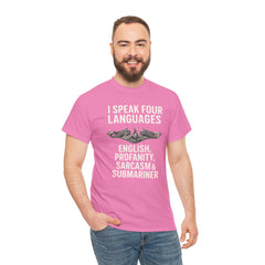 Funny United States Submarine Multilingual T-Shirt