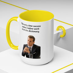 Harvey Specter Quote - 11oz 15oz Accent Coffee Mug