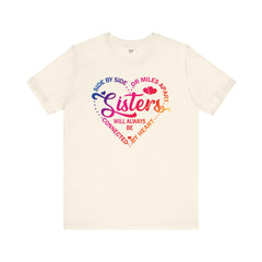Will Always Be Connected Sisters Unisex Jersey Short Sleeve Tee