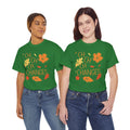 Changes Fall Leaves Graphic - Unisex Heavy Cotton Tee