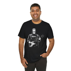 Franken Stein Metal Bass Guitarist - Unisex Jersey Short Sleeve Tee