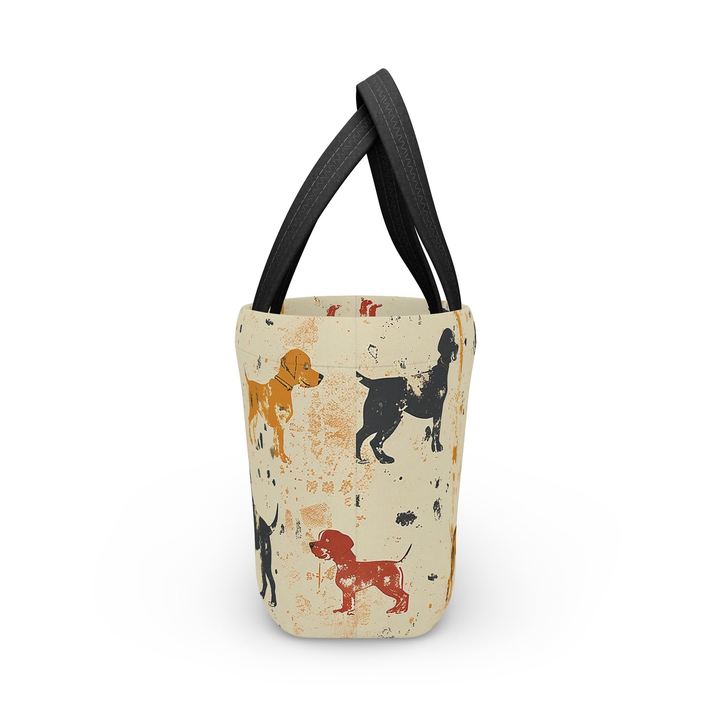 Paint Splattered Dogs Themed - Lunch Bag