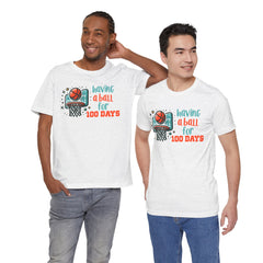 100 Days of School Having A Ball Unisex Tee