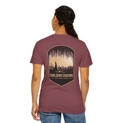 Carlsbad Caverns Graphic T-Shirt, Unisex Vintage Tee, Gift for Nature Lovers, Adventure Apparel, Travel Souvenir, Outdoorsy Casual Wear