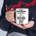 US Navy Boomer Submariner, Badass Miracle Worker, Ceramic Mug