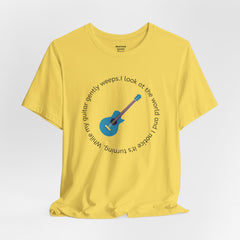 My Guitar Gently Weeps T-Shirt — Music Lover Graphic Tee