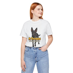 My Therapist Has A Wet Nose Personalized with your dog(s) image T-Shirt