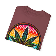 MARIJUANA LEAF TShirt, Vintage Style tee, Leaf Graphic Tee, Weed Lover, Smoke Cannabis tee, Relaxed Fit tee, Stoner Lifestyle, Retro Style