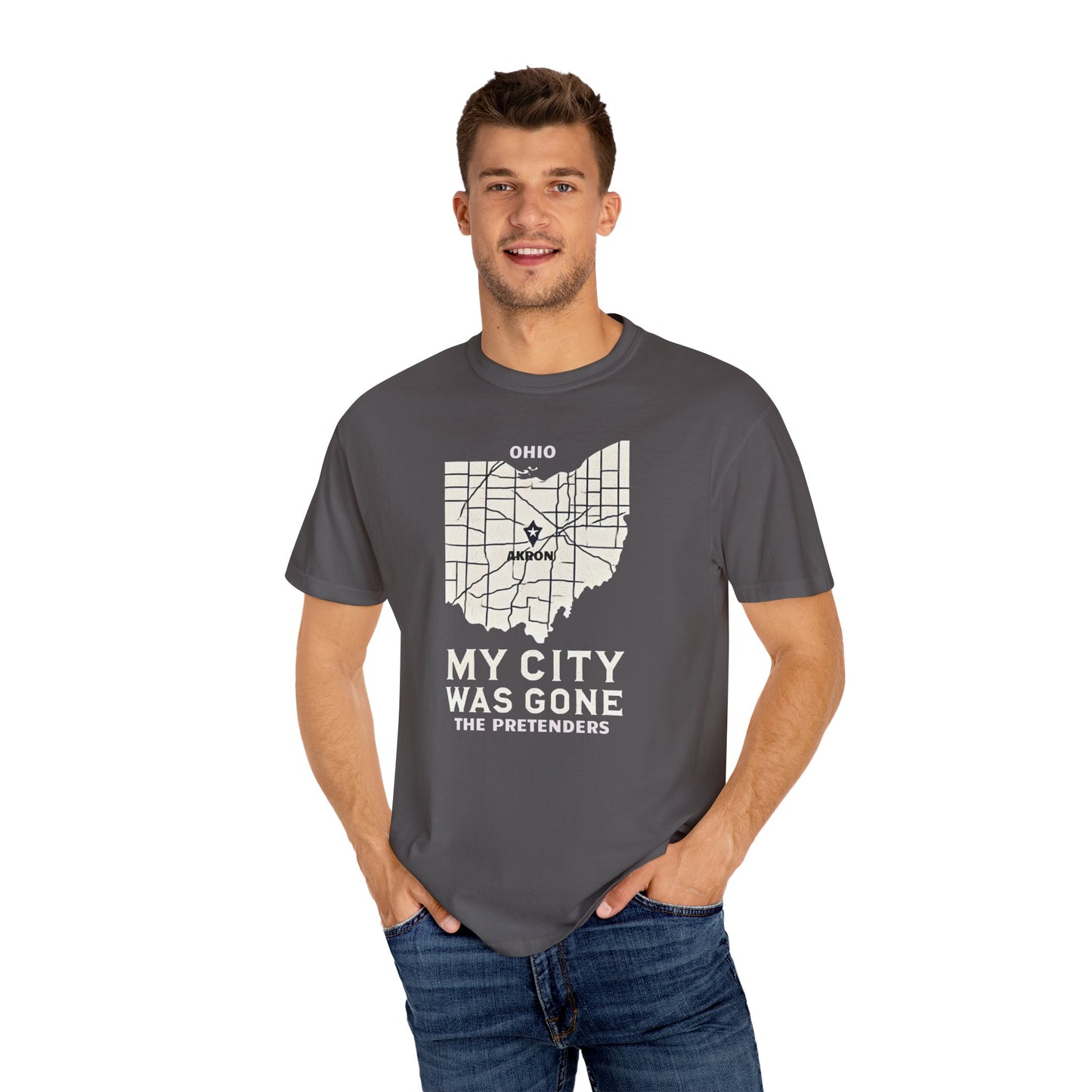 My City Was Gone The Pretenders Graphic Comfort Colors Unisex Garment Dyed T-shirt