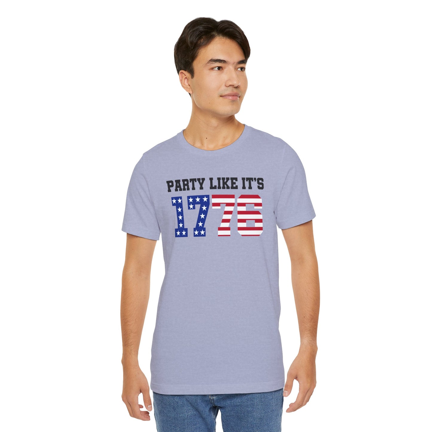 Party Like Its 1776, Graphic Unisex Jersey Short Sleeve Tee