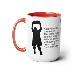 Say Anything Movie Mug, All my instincts, they return, 80s Movie Gift, Lloyd Dobler, Unique Fan Gift, Romantic Comedy, Boom Box Song, RomCom