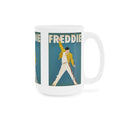 Freddie Mercury On Stage, Three Graphic Image Ceramic Mugs (11oz\15oz\20oz)