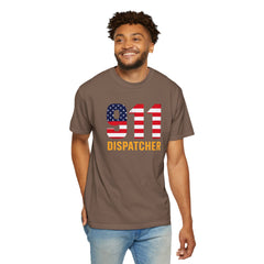 Vintage 911 Dispatcher Garment Dyed T-Shirt